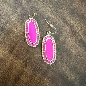 Kendra Scott Pink Dayla Earrings